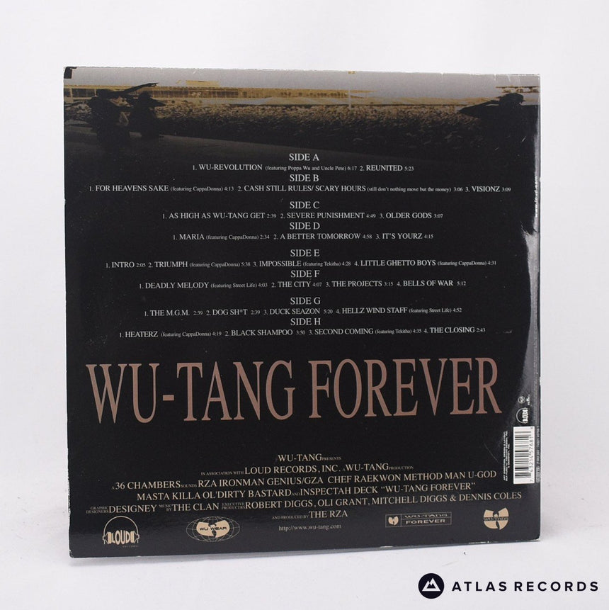 Wu-Tang Clan - Wu-Tang Forever - Gatefold 4 x LP Vinyl Record - EX/VG+