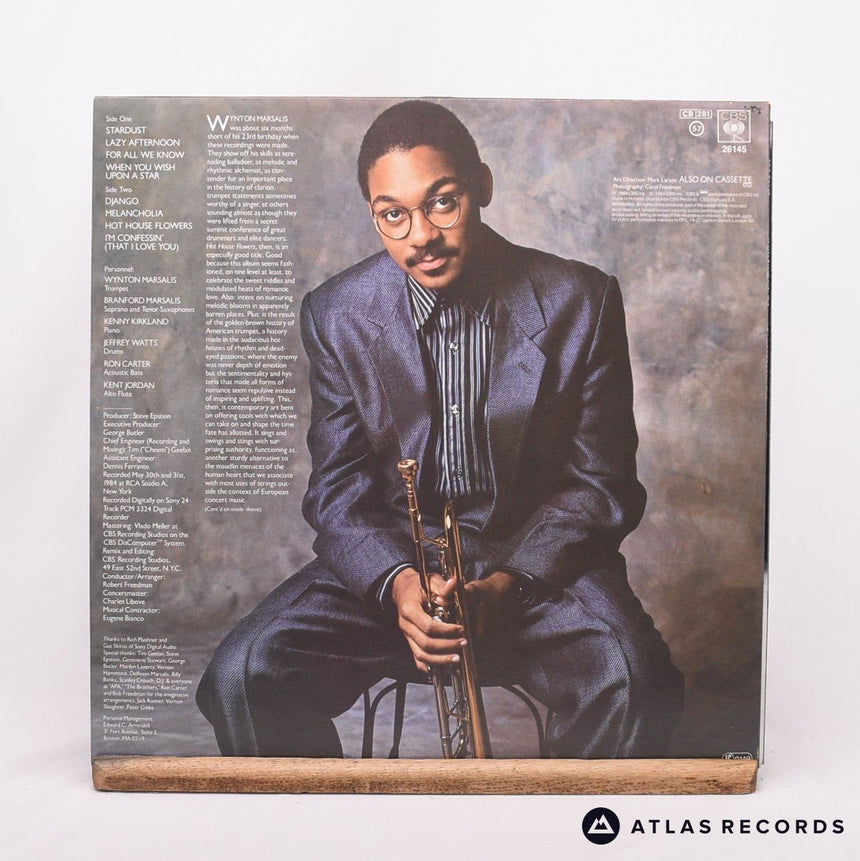 Wynton Marsalis - Hot House Flowers - LP Vinyl Record - EX/EX