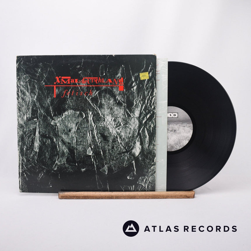 X Mal Deutschland Fetisch LP Vinyl Record - Front Cover & Record