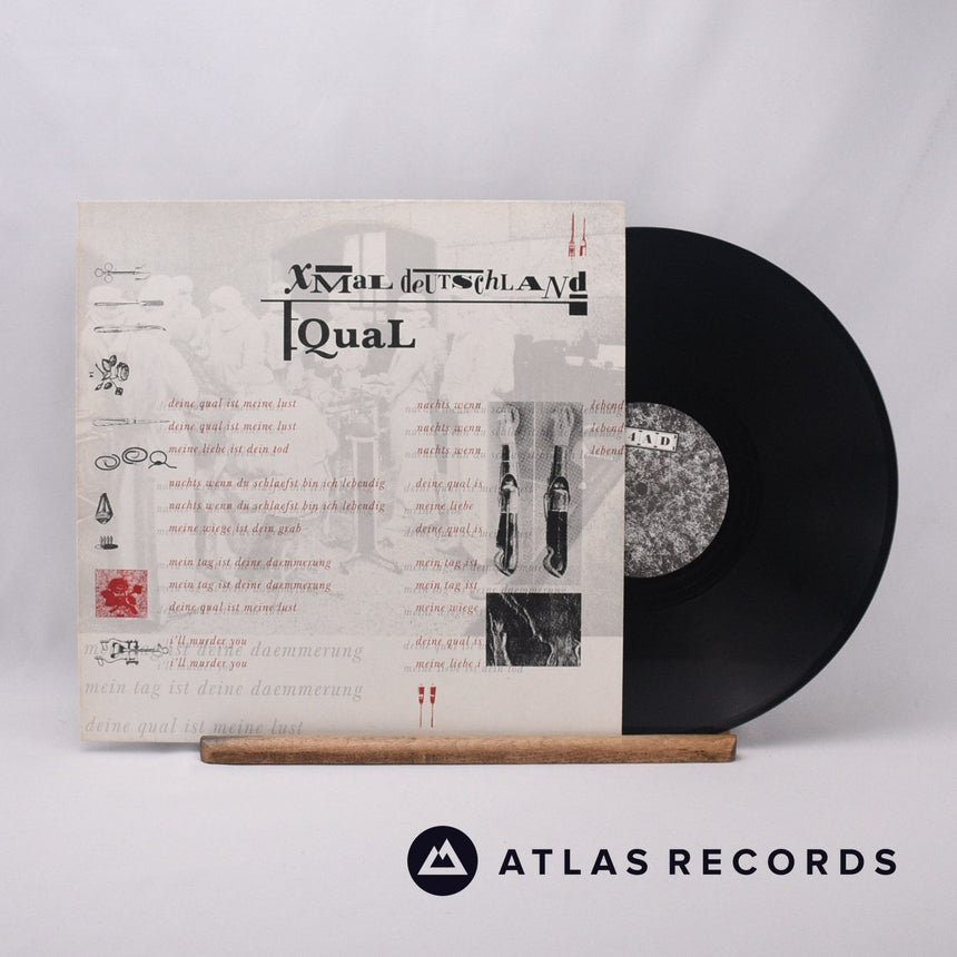 X Mal Deutschland Qual 12" Vinyl Record - Front Cover & Record