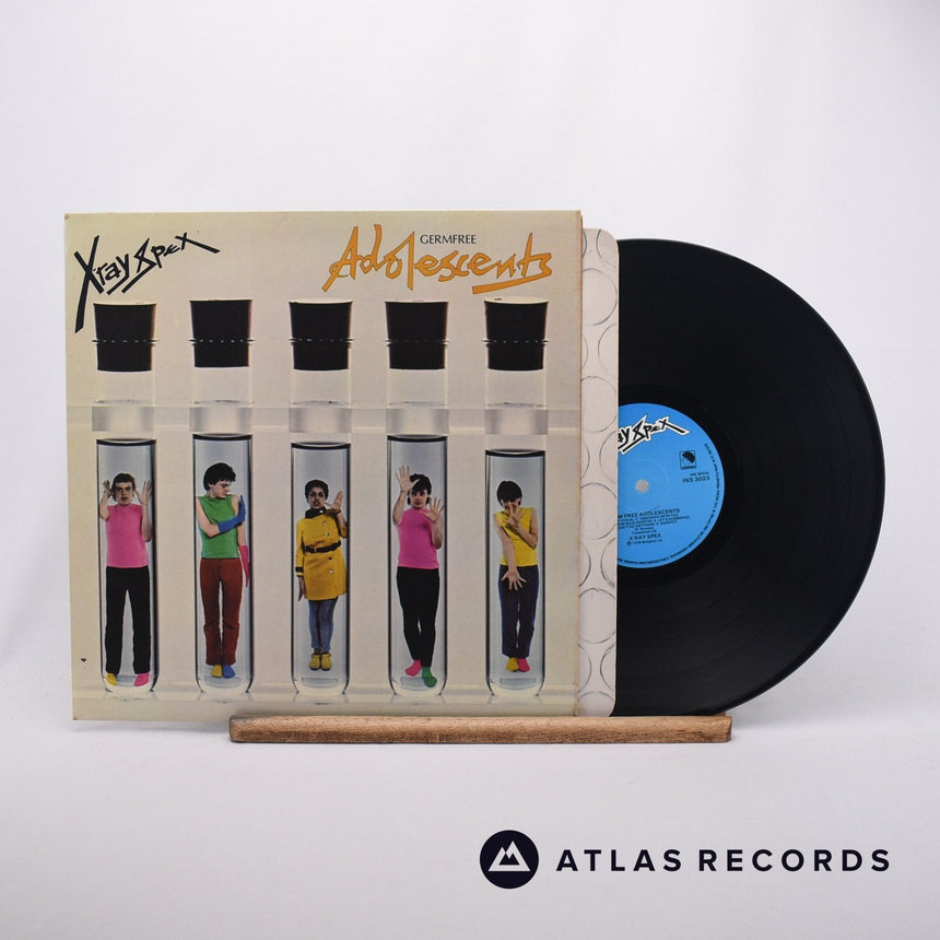 X-Ray Spex Germfree Adolescents LP Vinyl Record - Front Cover & Record