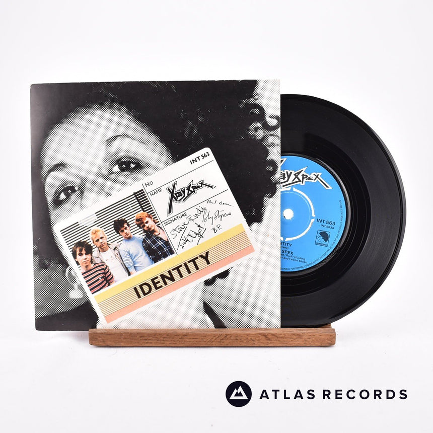 X-Ray Spex Identity 7" Vinyl Record - Front Cover & Record