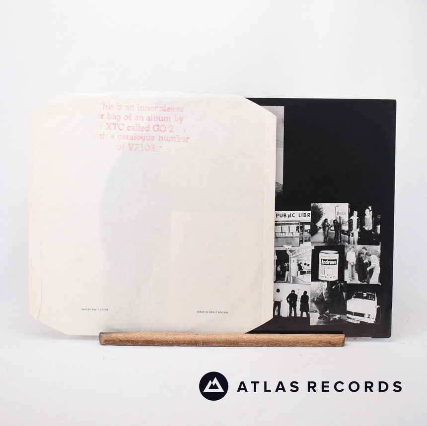 XTC - Go 2 - Insert A3 B3 LP Vinyl Record - VG+/EX