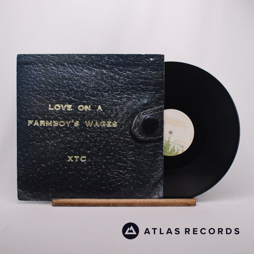 XTC Love On A Farmboy's Wages 12" Vinyl Record - Front Cover & Record