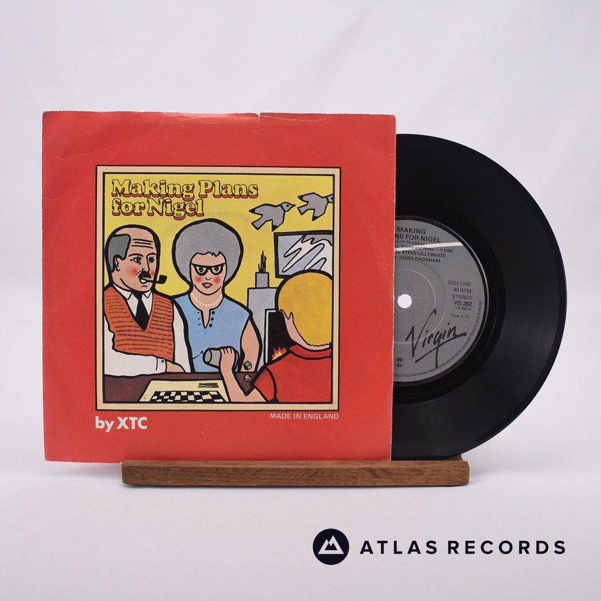 XTC Making Plans For Nigel 7" Vinyl Record - Front Cover & Record