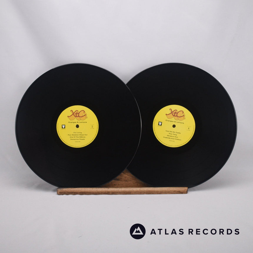XTC - Oranges & Lemons - 200G Reissue Gatefold Double LP Vinyl Record - EX/EX