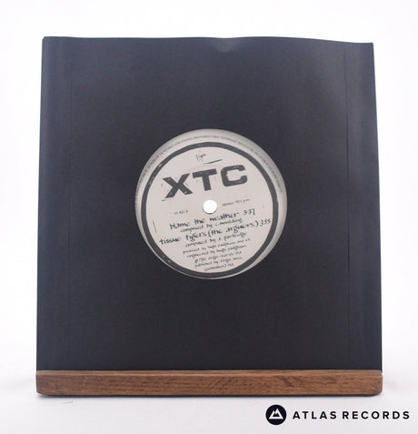 XTC - Senses Working Overtime - 7" EP Vinyl Record - EX