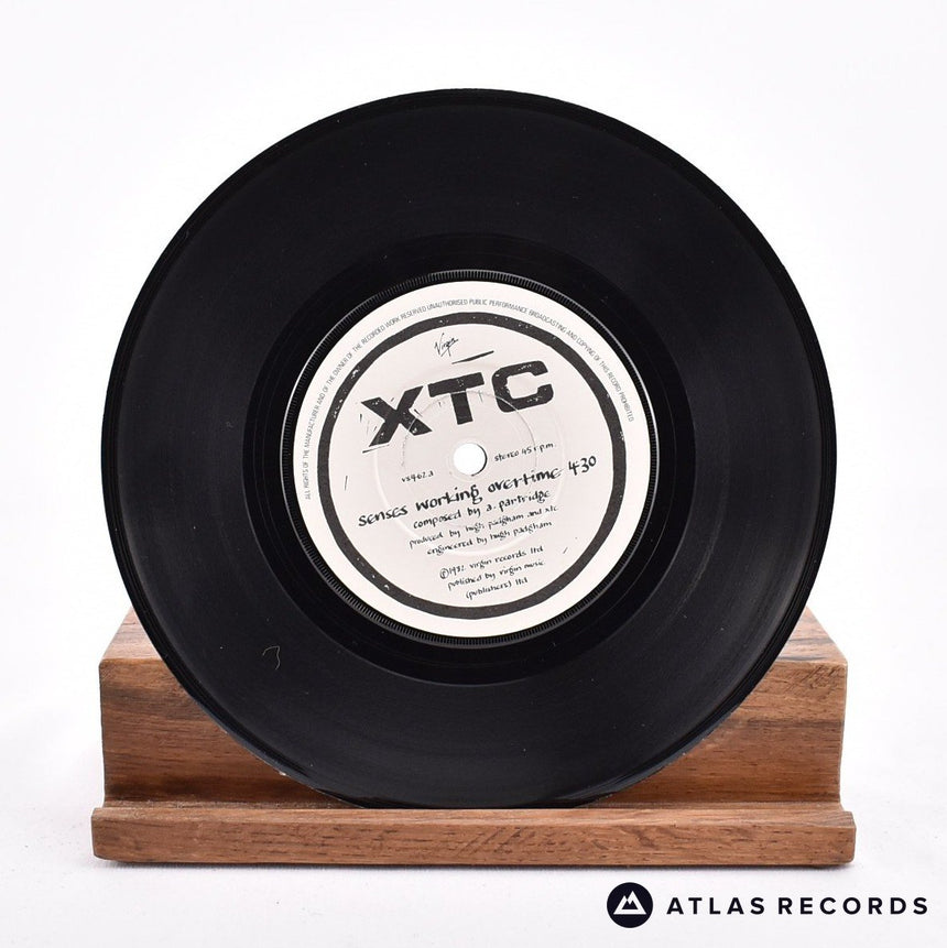 XTC - Senses Working Overtime - 7" EP Vinyl Record - VG+/VG+