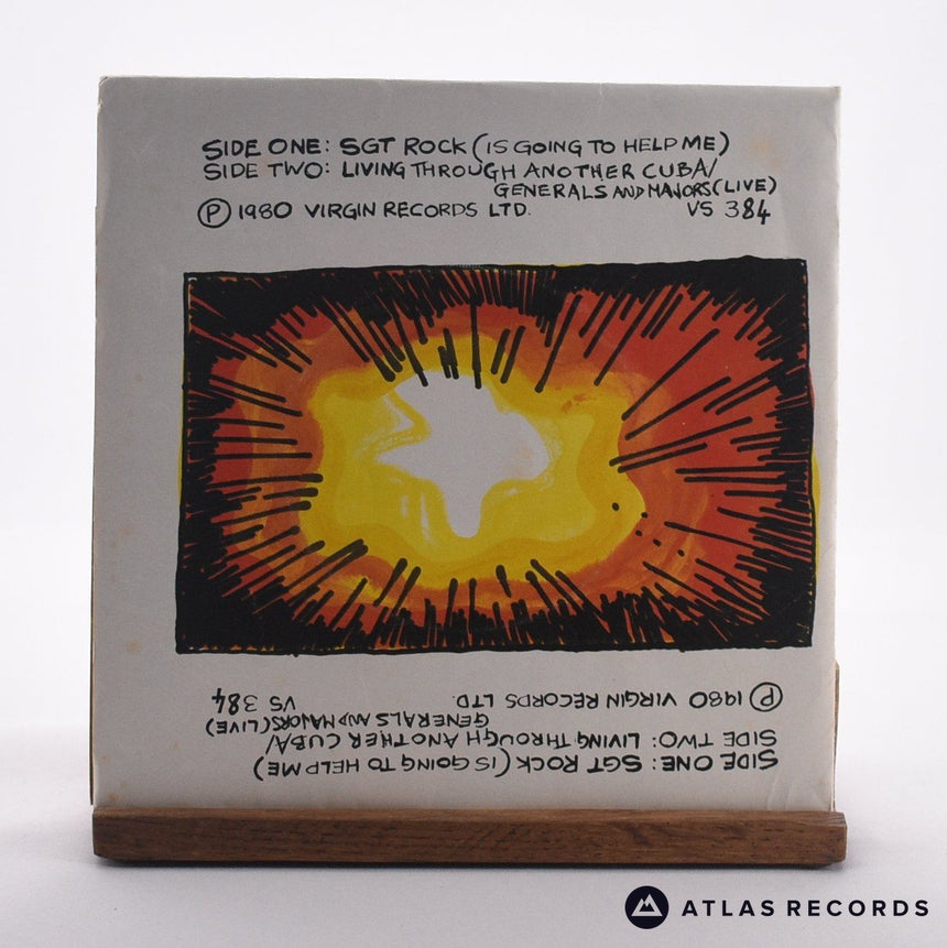 XTC - Sgt. Rock - 7" Vinyl Record - VG+/VG+