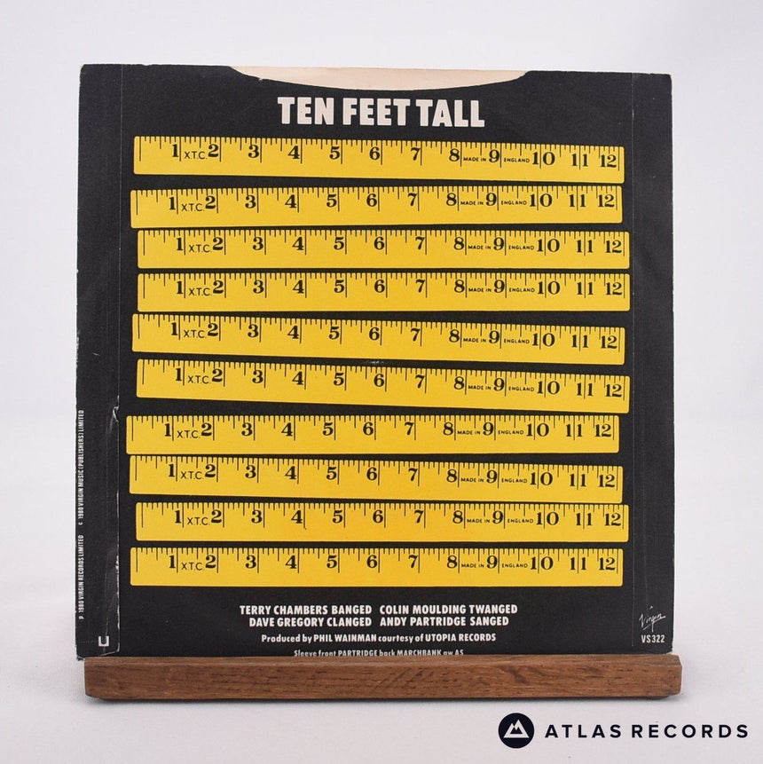 XTC - Wait Till Your Boat Goes Down - 7" Vinyl Record - VG+/EX