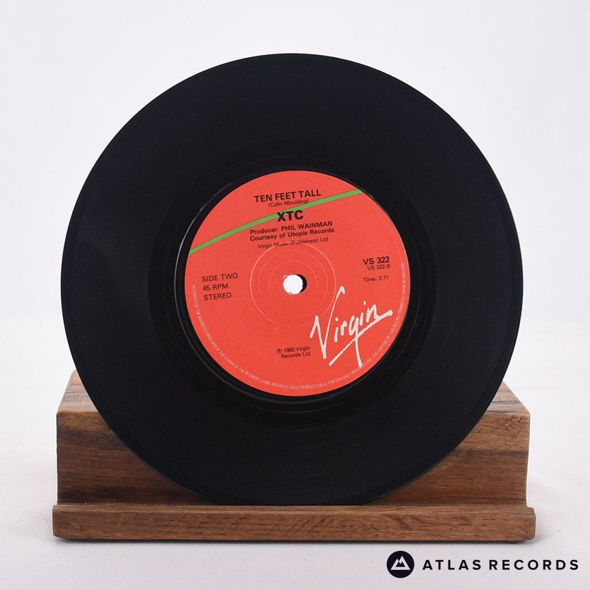 XTC - Wait Till Your Boat Goes Down - 7" Vinyl Record - EX/EX