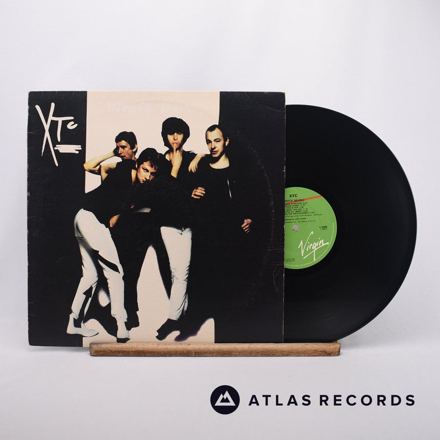 XTC White Music LP Vinyl Record - Front Cover & Record