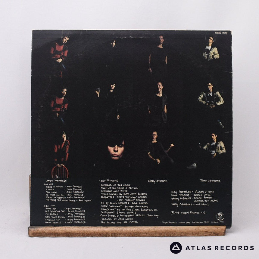 XTC - White Music - A-2 B-2 LP Vinyl Record - VG+/EX