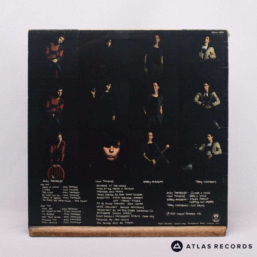 XTC - White Music - Htm A-2 B-2 LP Vinyl Record - VG/VG+
