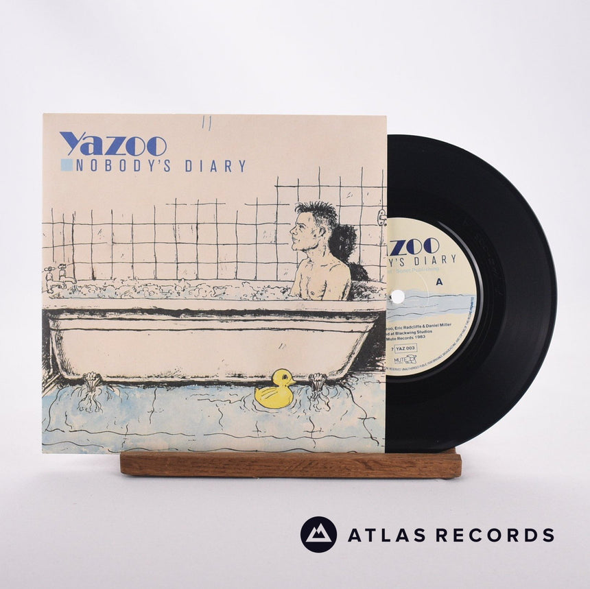 Yazoo Nobody's Diary 7" Vinyl Record - Front Cover & Record