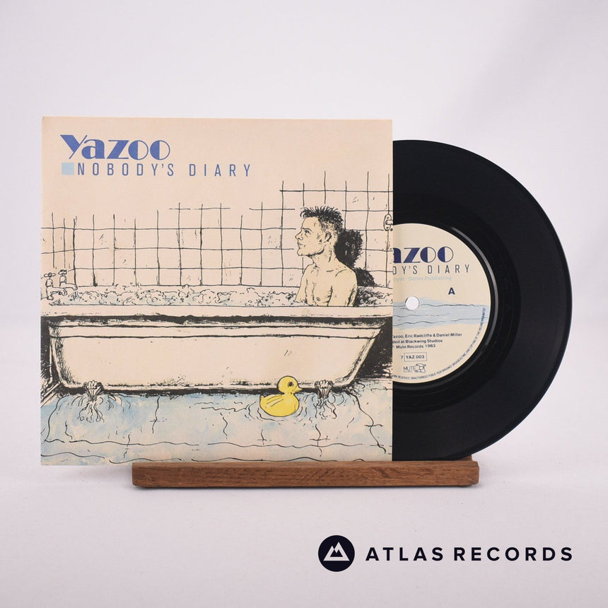 Yazoo Nobody's Diary 7" Vinyl Record - Front Cover & Record