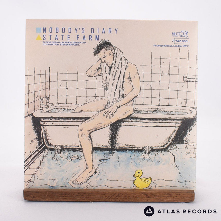 Yazoo - Nobody's Diary - 7" Vinyl Record - EX/EX