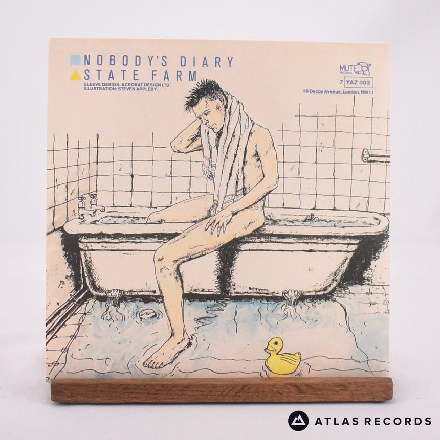 Yazoo - Nobody's Diary - 7" Vinyl Record - EX/VG+