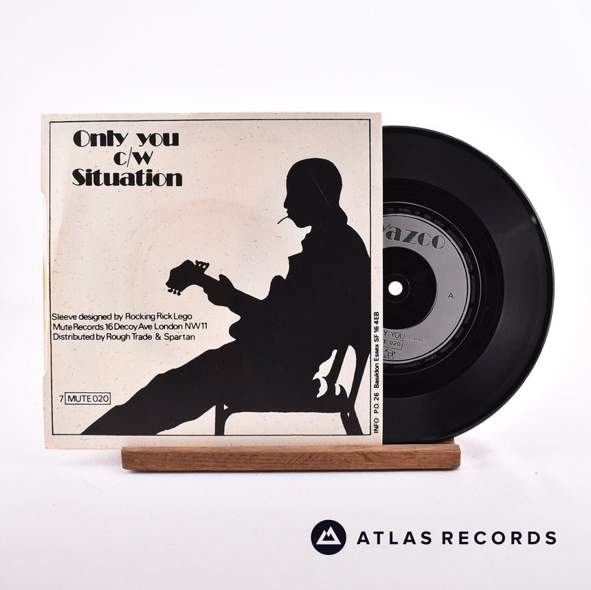 Yazoo Only You 7" Vinyl Record - Front Cover & Record