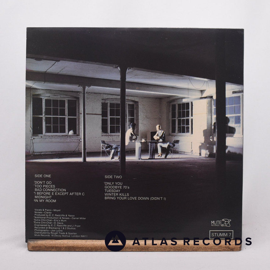 Yazoo - Upstairs At Eric's - A1 7B LP Vinyl Record - EX/EX
