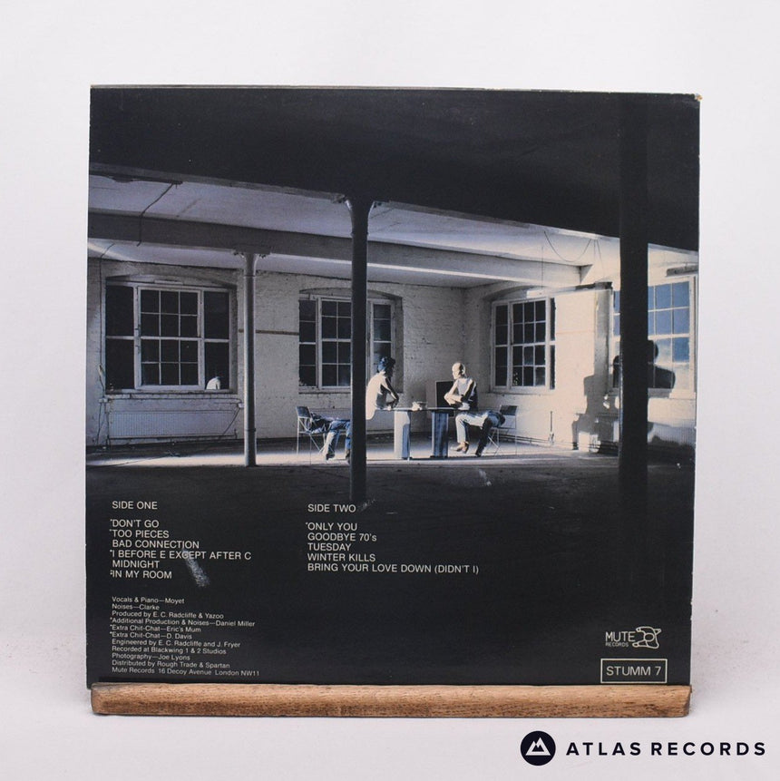Yazoo - Upstairs At Eric's - A-1 B-1 LP Vinyl Record - EX/VG+
