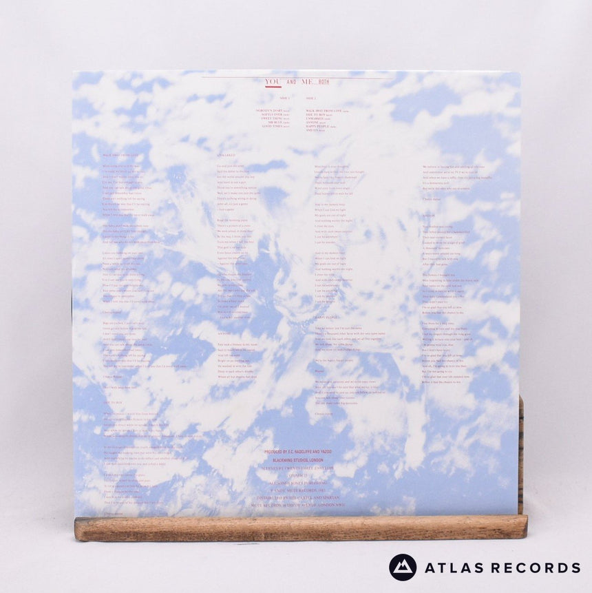 Yazoo - You And Me Both - Timtom LP Vinyl Record - NM/VG+