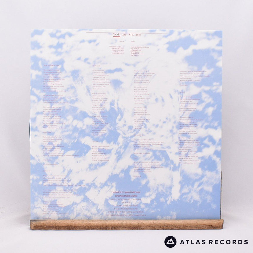 Yazoo - You And Me Both - A2 B2 LP Vinyl Record - EX/EX