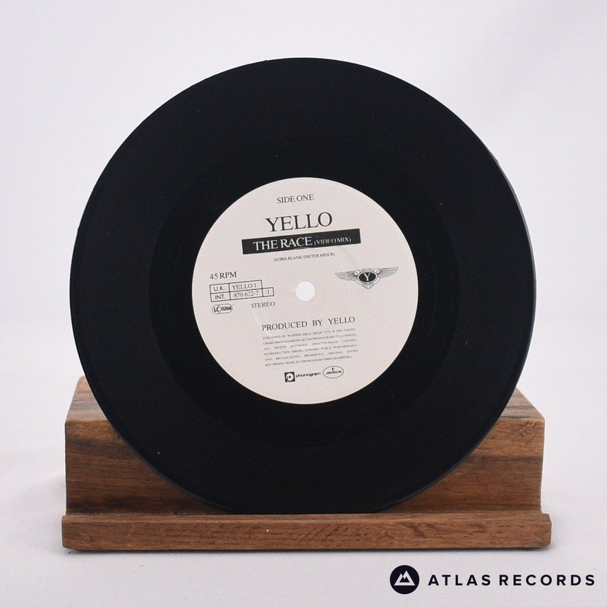 Yello - The Race - 7" Vinyl Record - EX/VG+