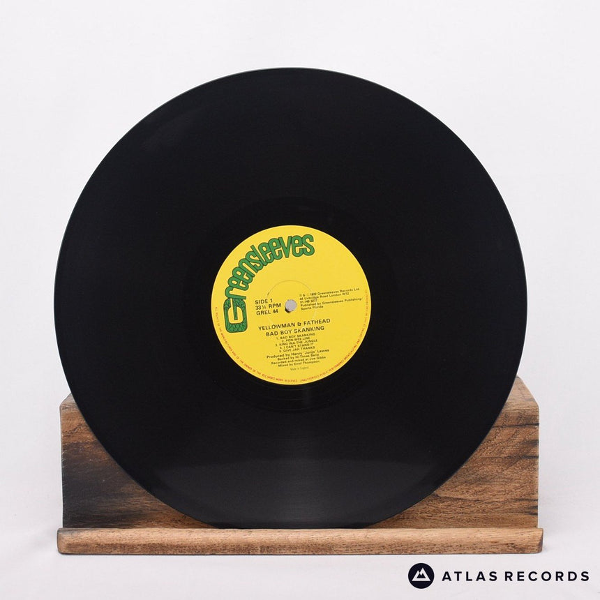 Yellowman & Fathead - Bad Boy Skanking - LP Vinyl Record - EX/VG+