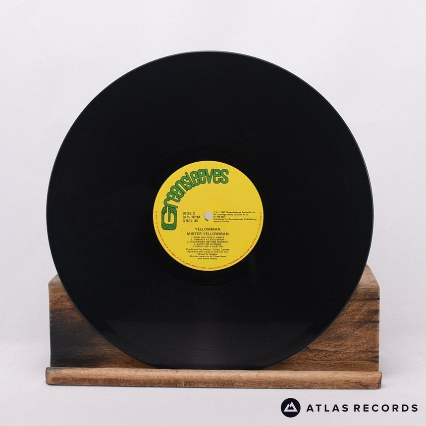 Yellowman - Mister Yellowman - Ʊtopia A1 B1 PAG LP Vinyl Record - EX/VG+