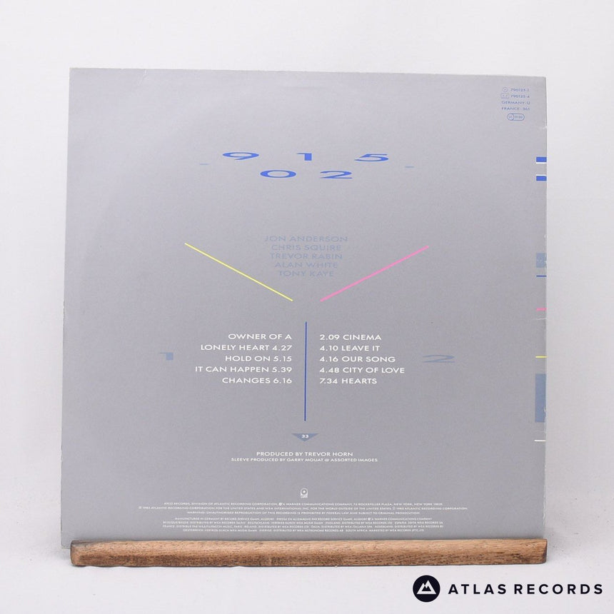 Yes - 90125 - A3 B4 LP Vinyl Record - VG+/EX