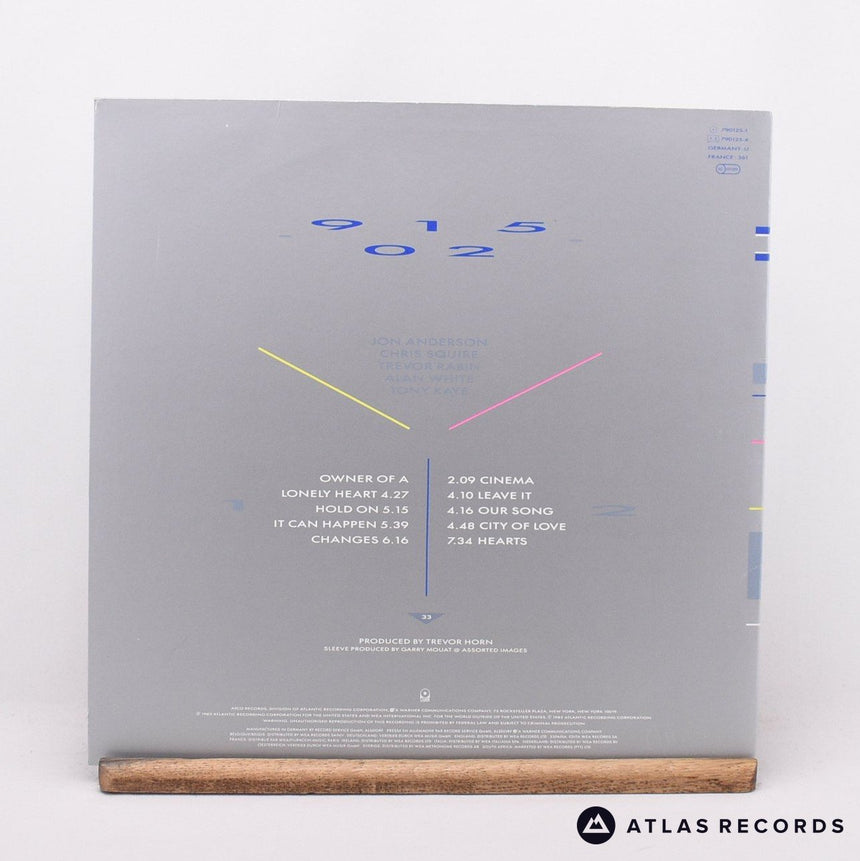 Yes - 90125 - LP Vinyl Record - EX/EX