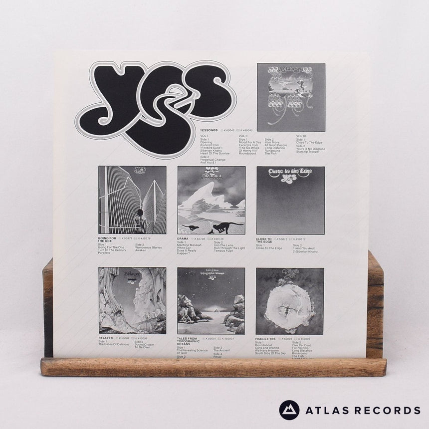 Yes - 90125 - Insert A3 B3 LP Vinyl Record - EX/EX
