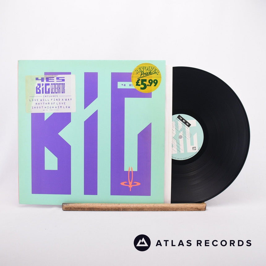 Yes Big Generator LP Vinyl Record - Front Cover & Record