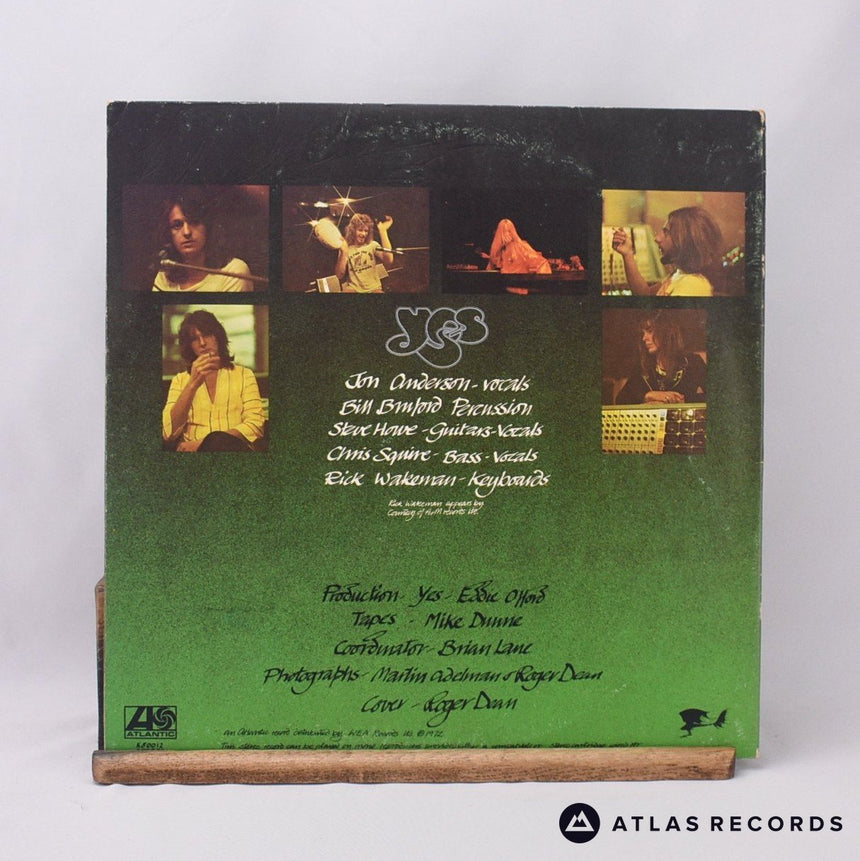 Yes - Close To The Edge - A3 B1 LP Vinyl Record - VG+/EX