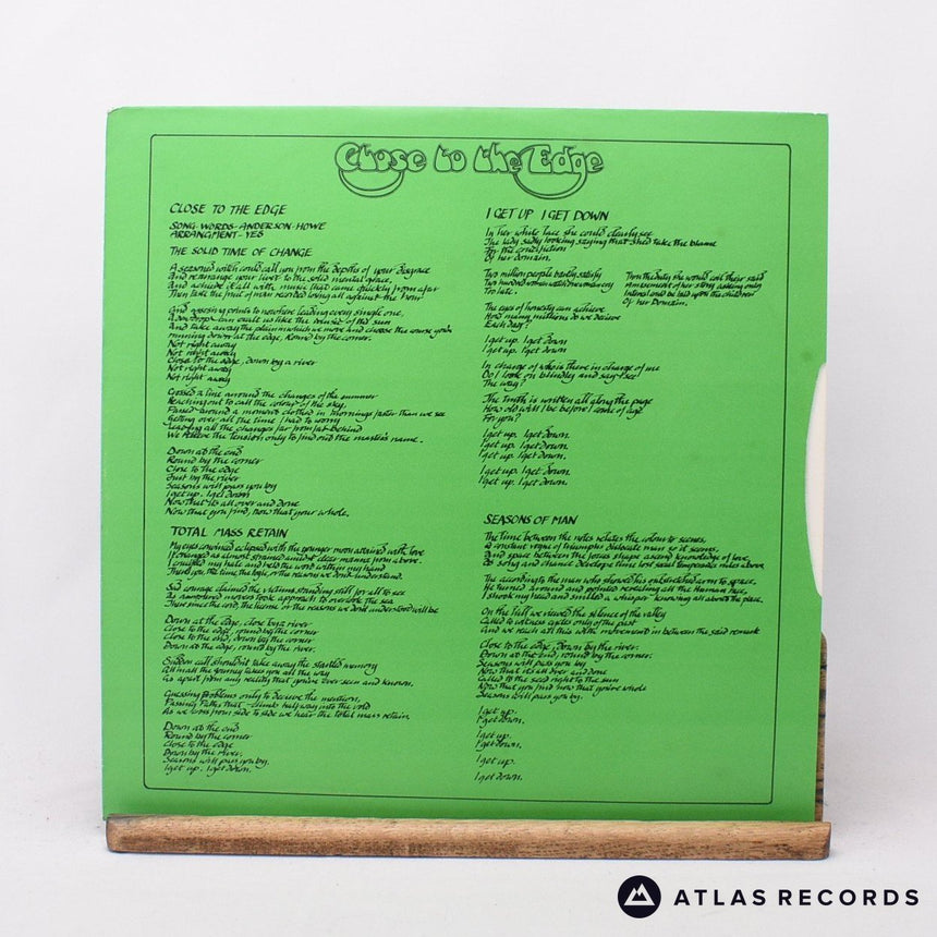 Yes - Close To The Edge - Reissue Gatefold A3 B2 LP Vinyl Record - VG+/EX