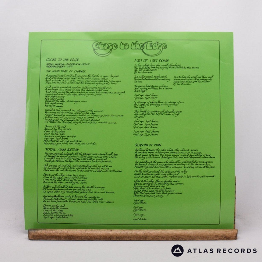 Yes - Close To The Edge - 180G Half Speed Master -A -B LP Vinyl Record - NM/NM