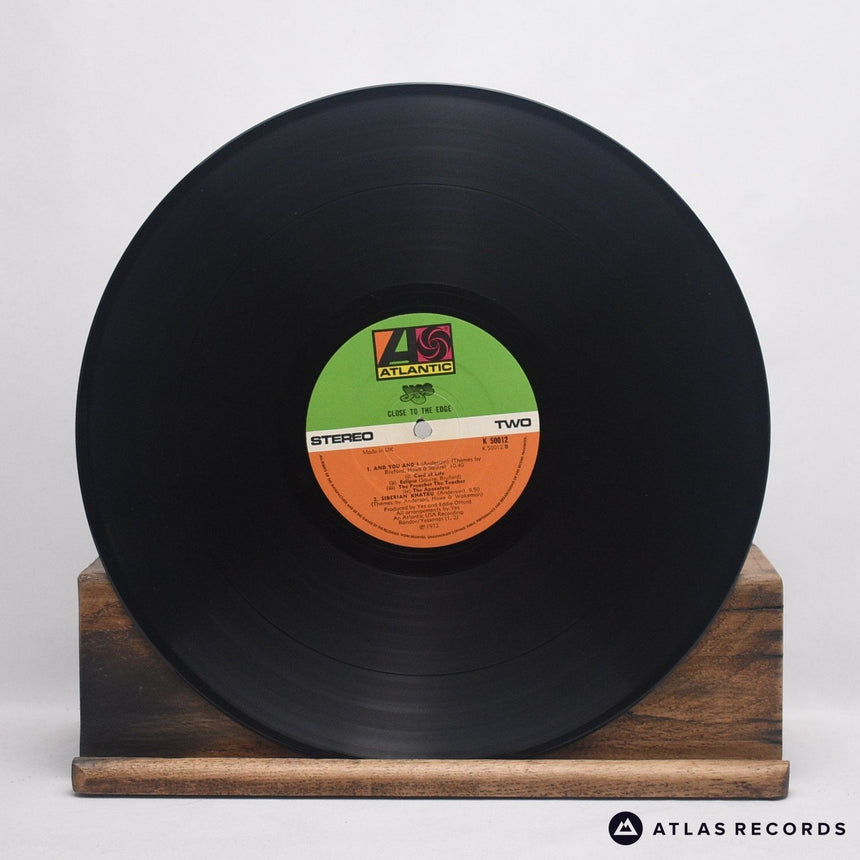 Yes - Close To The Edge - Gatefold LP Vinyl Record - EX/EX