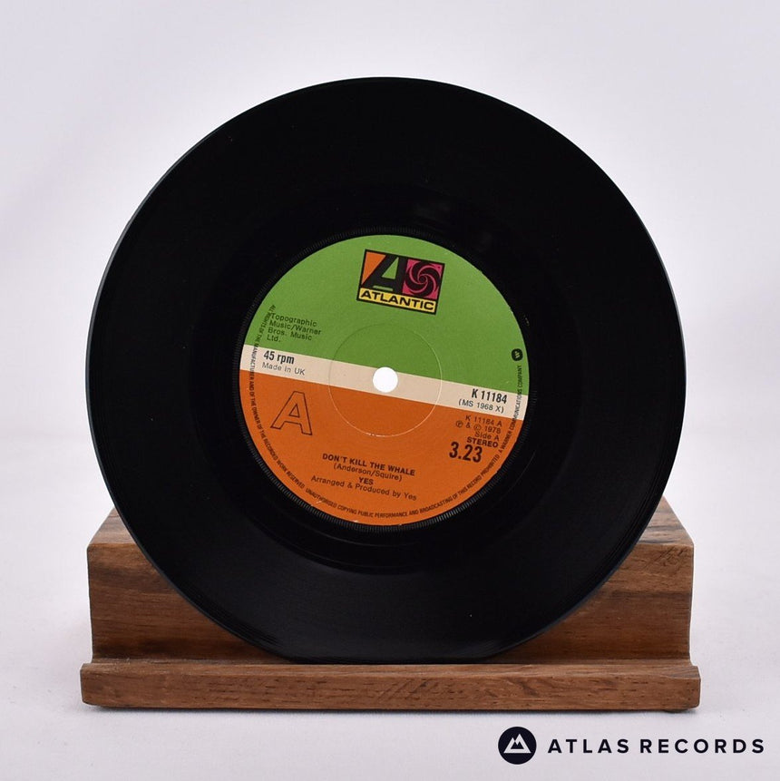 Yes - Don't Kill The Whale - 7" Vinyl Record - VG+/EX