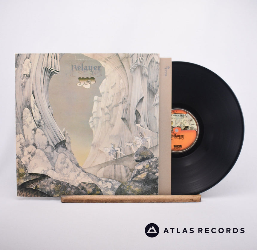 Yes Relayer LP Vinyl Record - Front Cover & Record