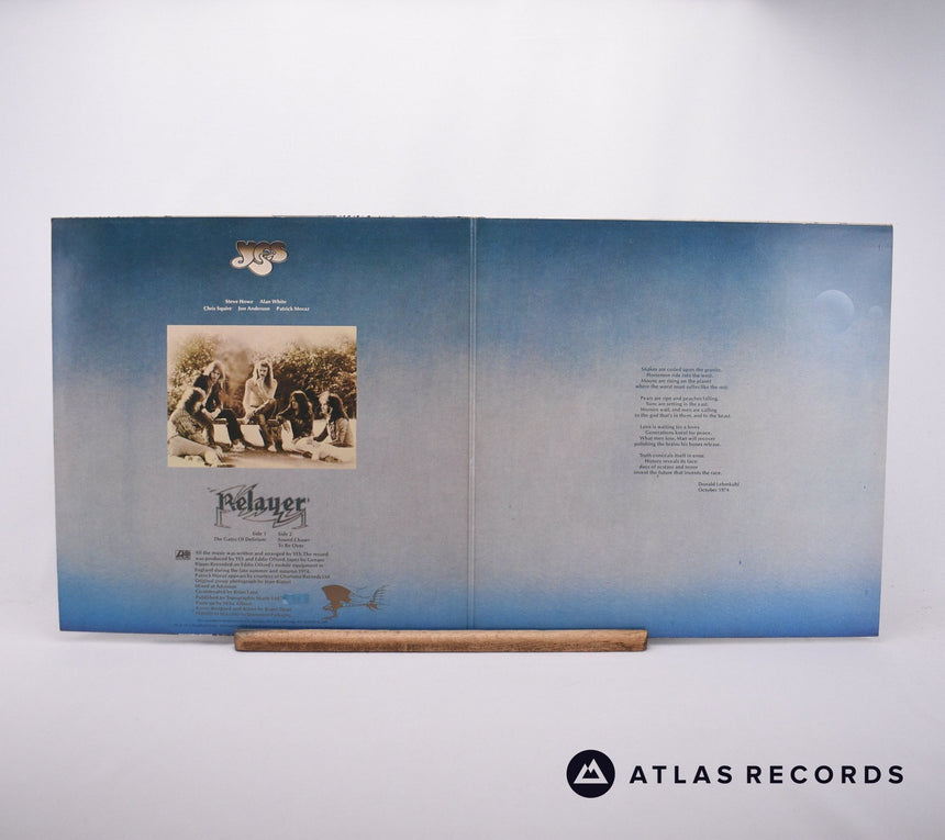 Yes - Relayer - Gatefold Germany A1 B1 LP Vinyl Record - EX/EX