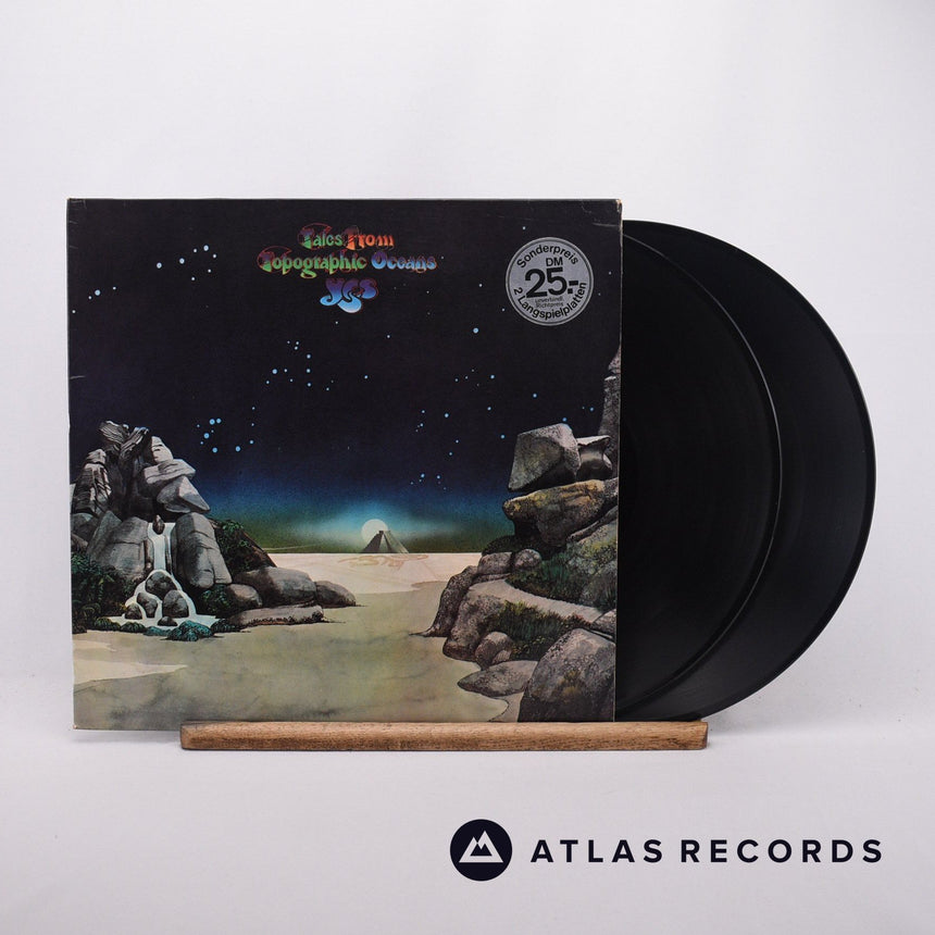 Yes Tales From Topographic Oceans 2 x LP Vinyl Record - Front Cover & Record
