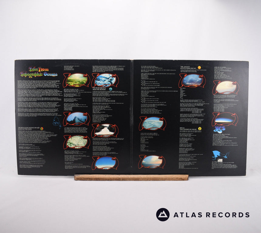 Yes - Tales From Topographic Oceans - A3 B3 C3 D3 2 x LP Vinyl Record - VG+/EX