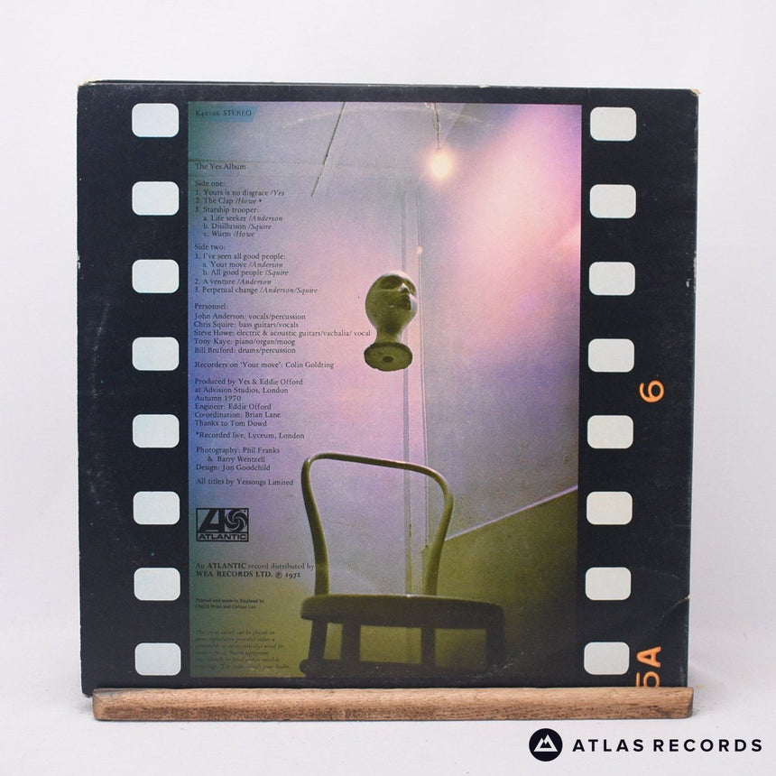 Yes - The Yes Album - Reissue Gatefold A3 B-4 LP Vinyl Record - VG+/EX