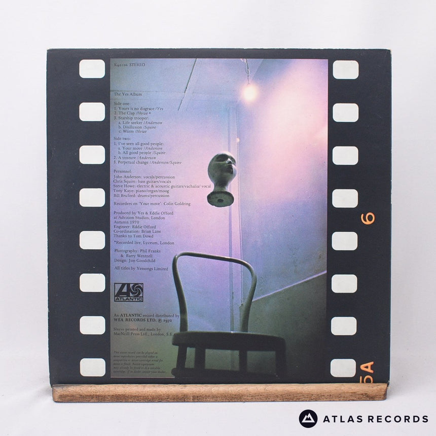 Yes - The Yes Album - Reissue Gatefold LP Vinyl Record - VG+/EX