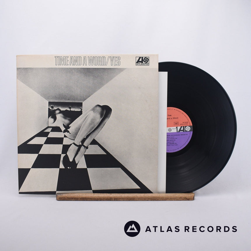 Yes Time And A Word LP Vinyl Record - Front Cover & Record