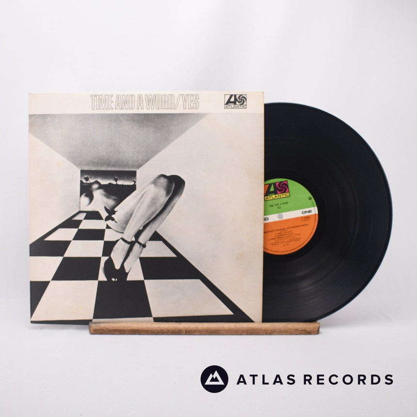 Yes Time And A Word LP Vinyl Record - Front Cover & Record