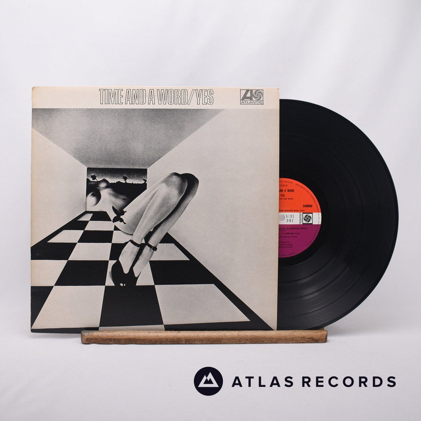 Yes - Time And A Word - Lyric Sheet A*▼ 1 B ▼ 2 LP Vinyl Record - EX/EX