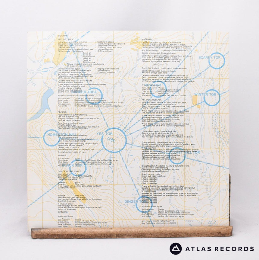 Yes - Tormato - Strawberry LP Vinyl Record - VG+/EX