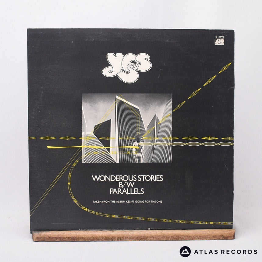 Yes - Wonderous Stories - Blue Limited Edition 12" Vinyl Record - VG+/EX